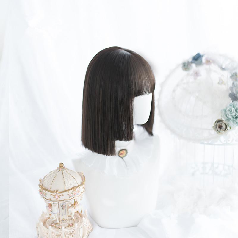 Short straight hair lolita wig WS2136