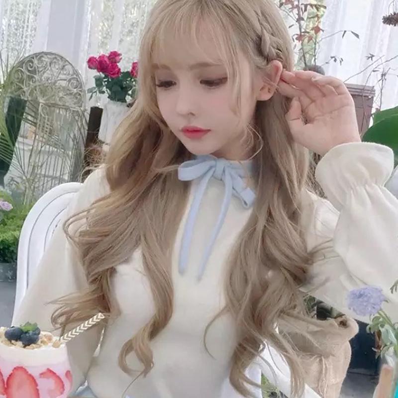 lolita natural wave wig WS1162