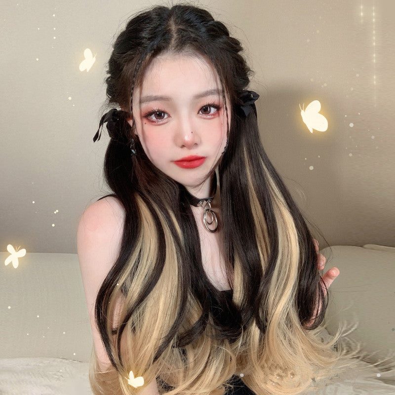 Lace-up double ponytail wig accessories WS2354