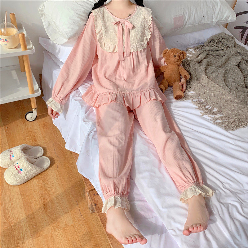 Sweet Bowknot Pajama Set SS2410