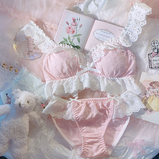 Princess Lingerie Retro Girl Bra Set SS2241