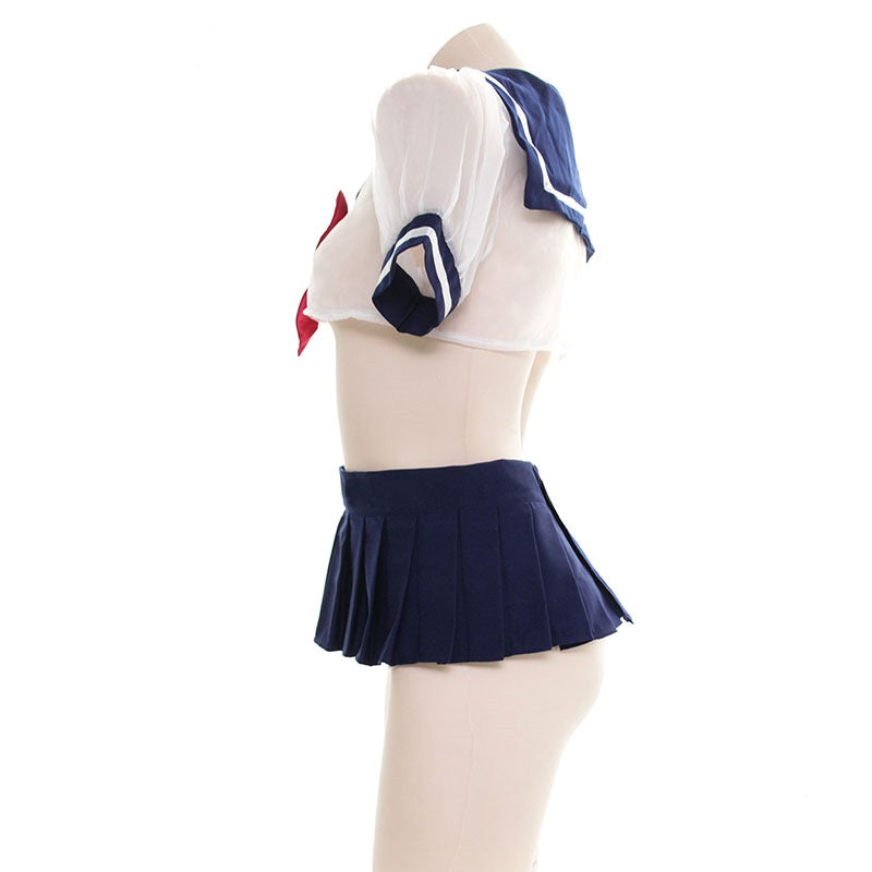 College style mesh sailor suitSS1187