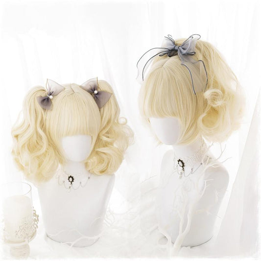 Instant Noodles Harajuku Hair Custard Lolita Wig WS2016