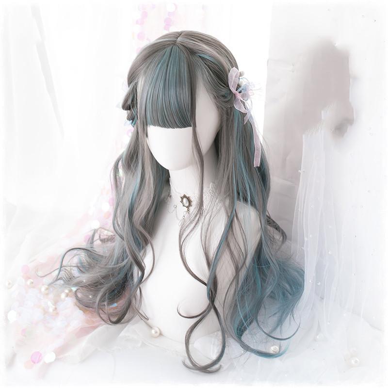 Lolita Mixed color Straight Wig  WS1082