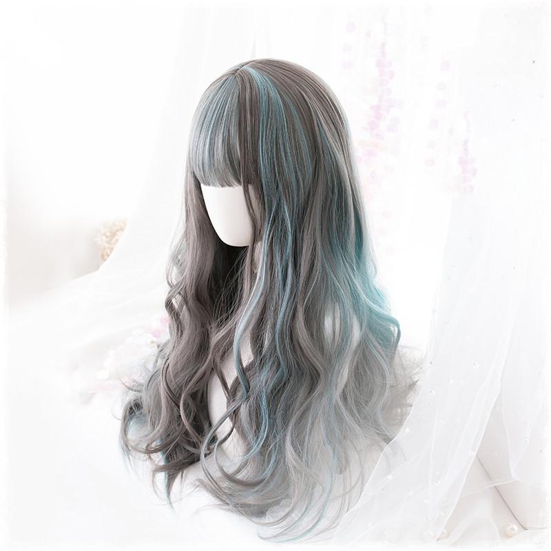 Lolita Mixed color Straight Wig  WS1082