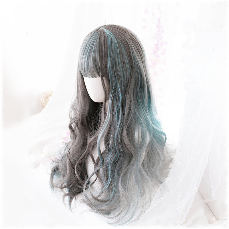 Lolita Harajuku Gradient Long Curly Wig WS2253