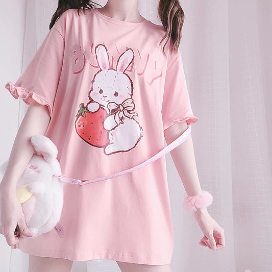 【Strawberry Rabbit】T-shirt ss3063