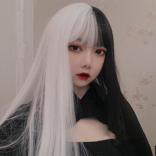 Lolita Harajuku Gothic Long Straight Hair Wig WS2081