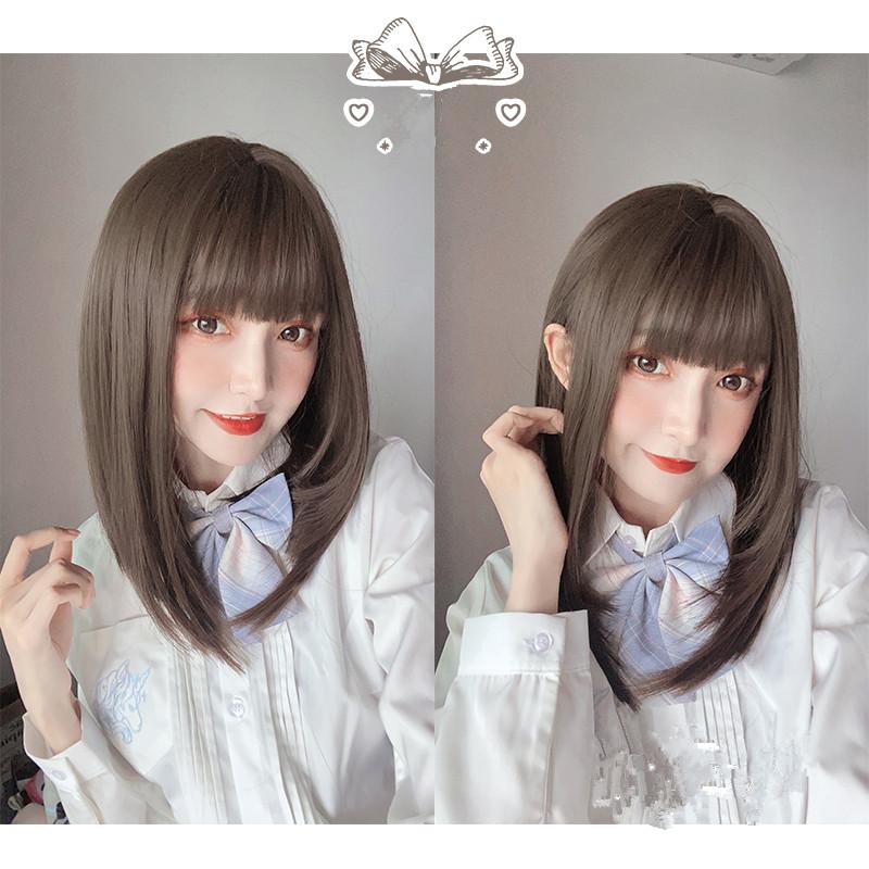 lolita natural straight hair wig WS2104