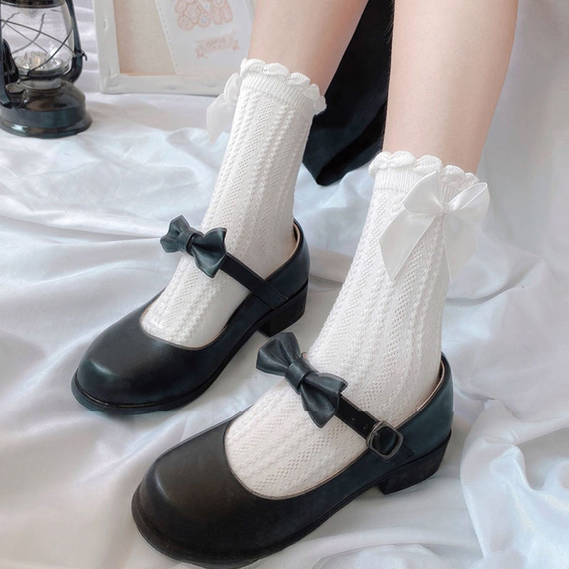 Short tube Lolita thin cotton socks  SS1225