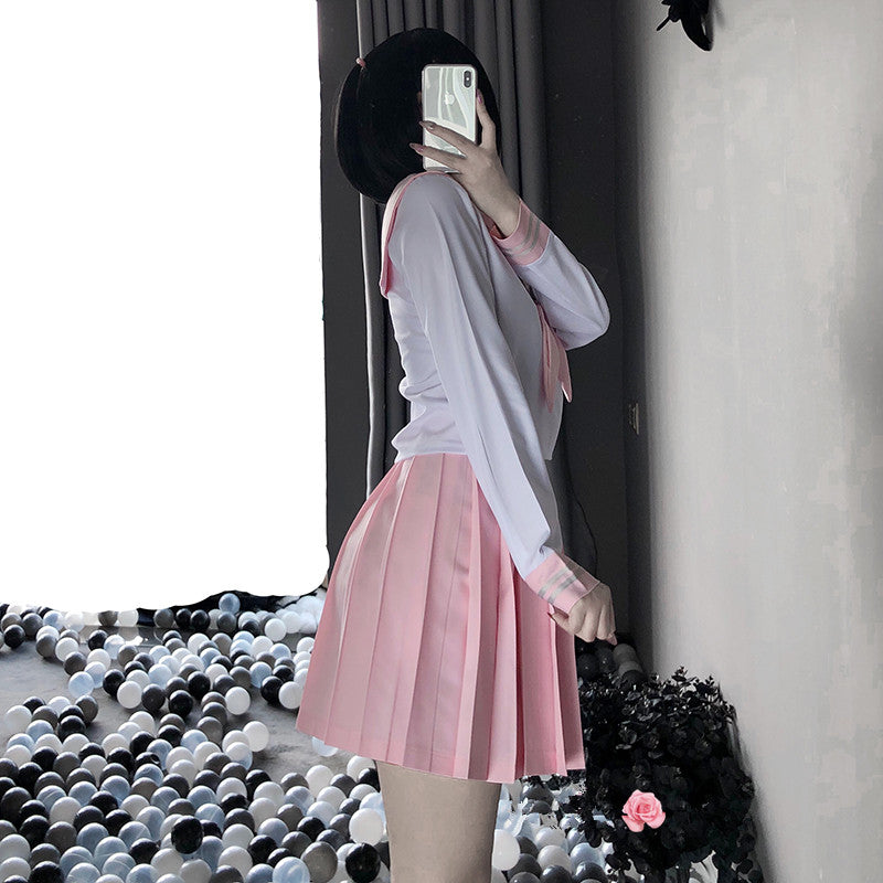 Japanese pink pure sailor suit SS2531