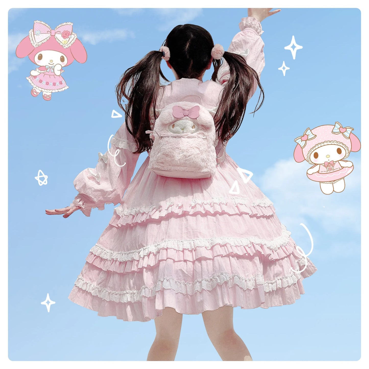 Cute Lolita backpack SS3079