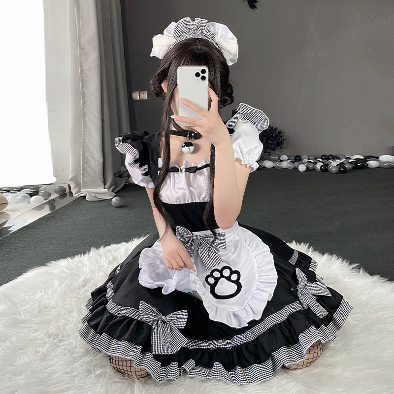 Kitten girls maid dress SS3028