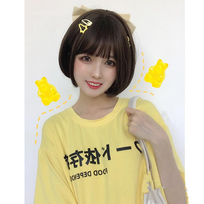 Lolita student hair air short wig WS2131