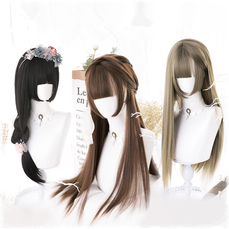 Lolita Daily Girl Long Straight Wig WS2255