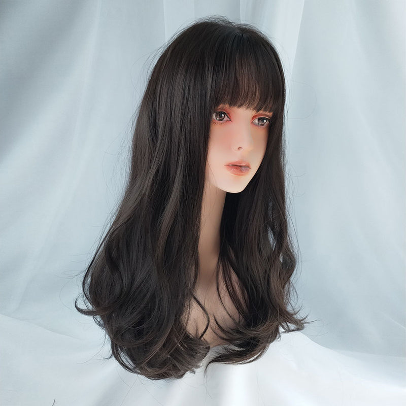 Harajuku long curly big wave wig  WS1125