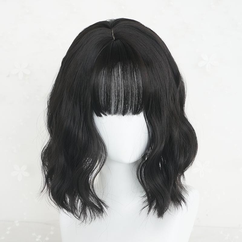 Cute bobo head button wig  WS1146