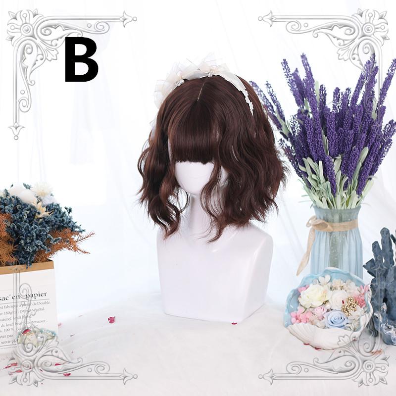 Multicolor Harajuku Lolita Short Wig  WS1260