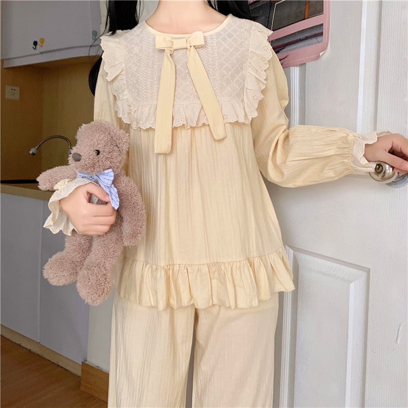 Sweet Bowknot Pajama Set SS2410