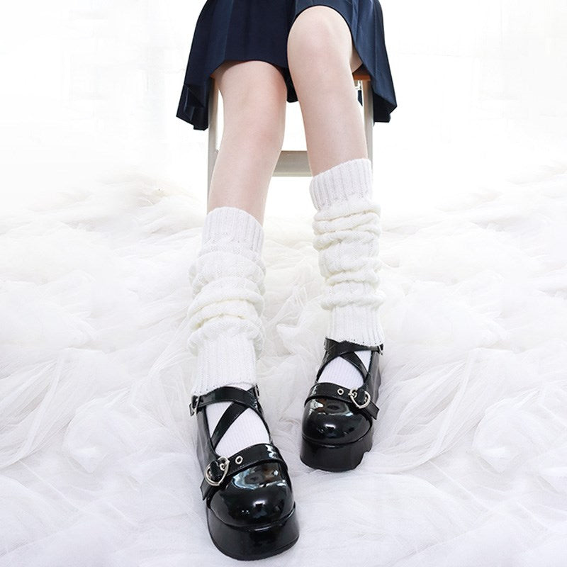 Knitted fishbone socks  SS1220