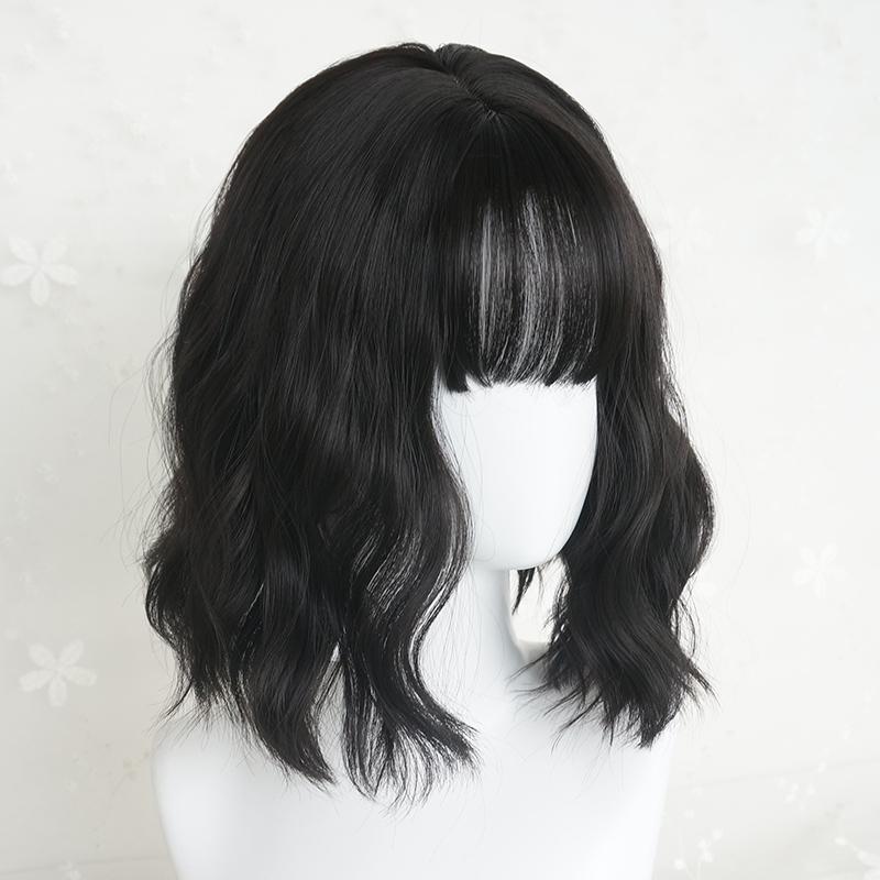 Cute bobo head button wig  WS1146