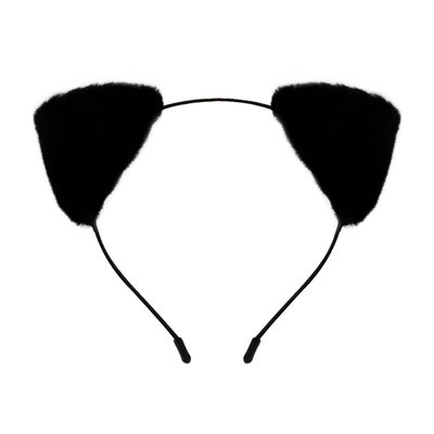 Plush cat ears headband WS3073