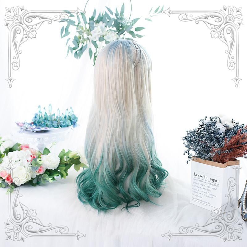 Lolita Mixed color Straight Wig WS1080