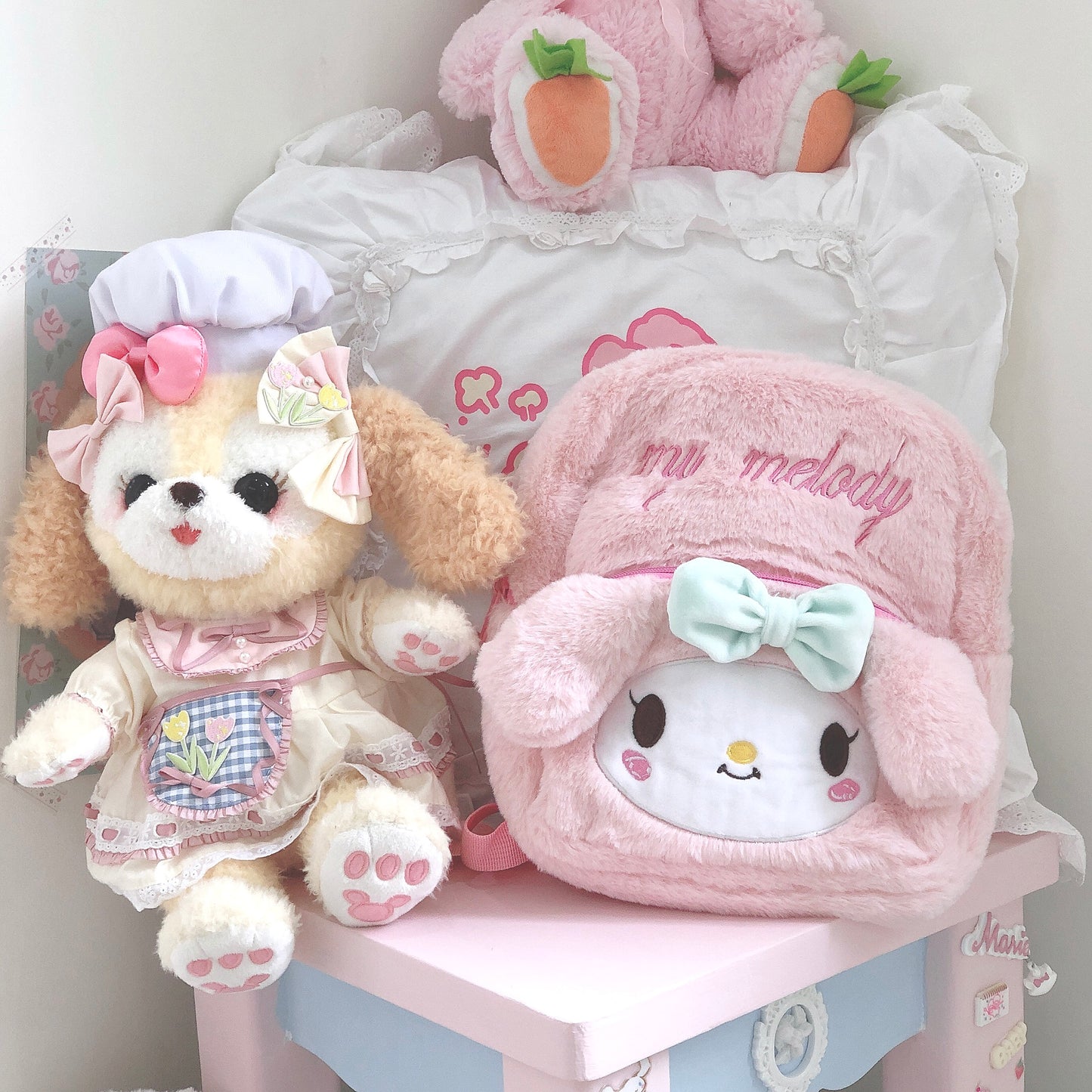 cute soft girl plush bag SS3034