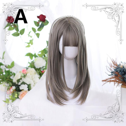 Lolita Grey Wig  WS1268