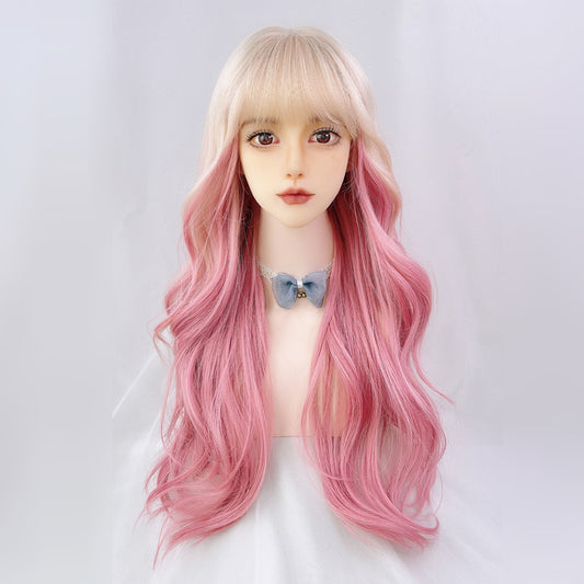 Lolita gold powder gradient wig SS2679