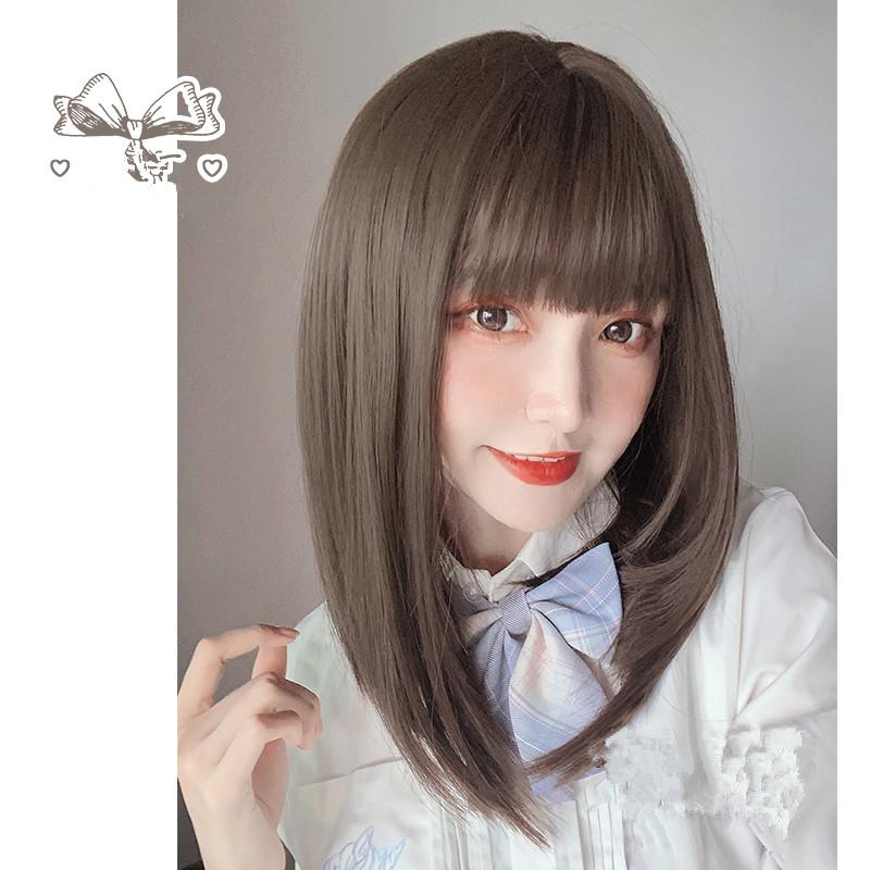 lolita natural straight hair wig WS2104