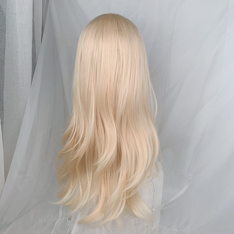 Blonde hair Rosé golden wig WS2370