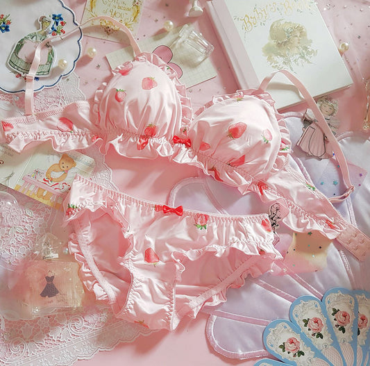 Strawberry particles lightweight underwear  SS1287