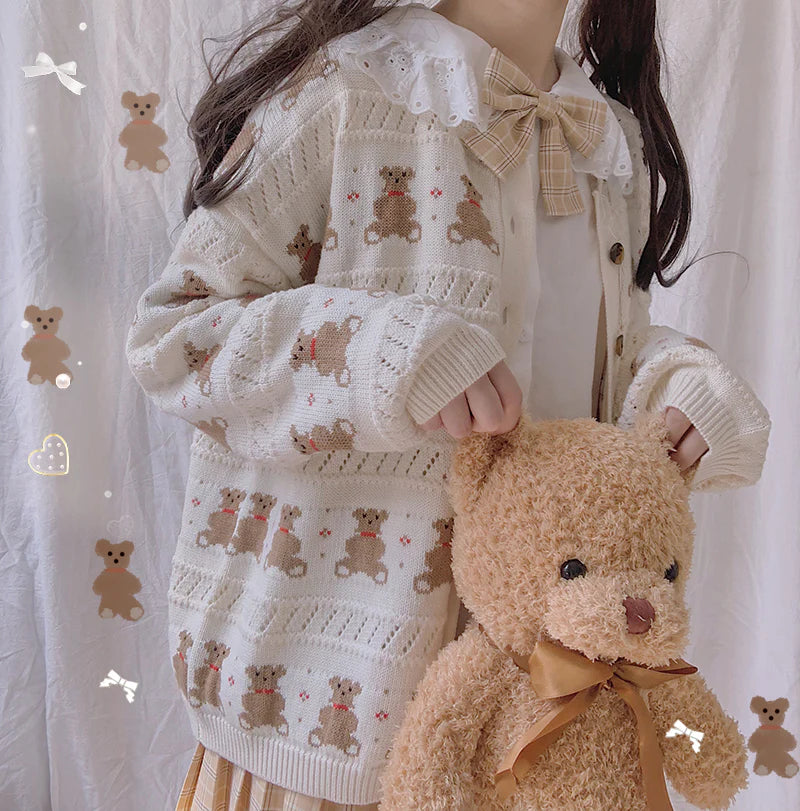 Bear sweater coat  SS3042