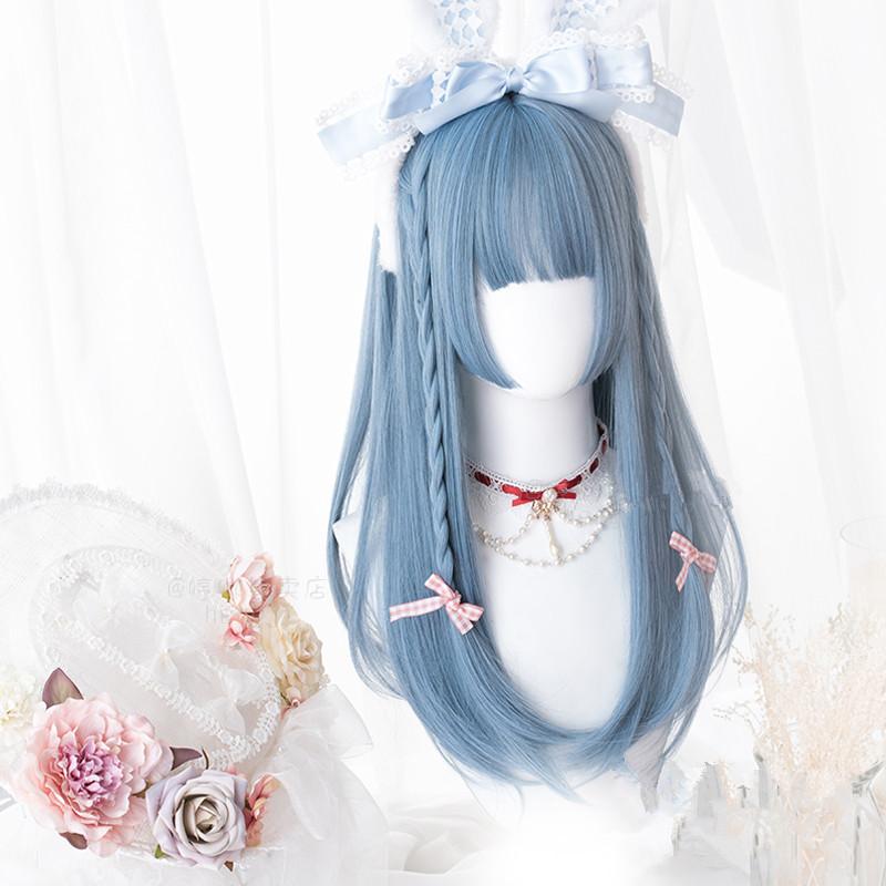 Lolita long straight wig WS2089