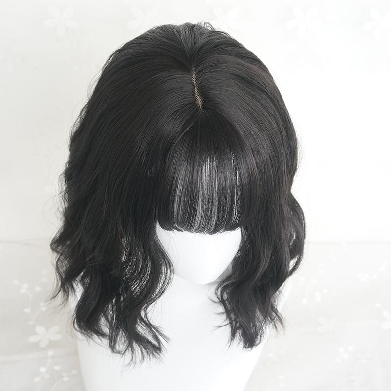 Cute bobo head button wig  WS1146