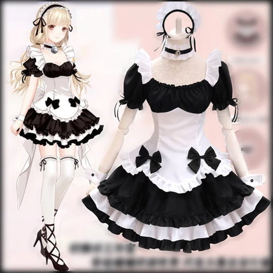 Black-White Maid Princess Dress SS3012