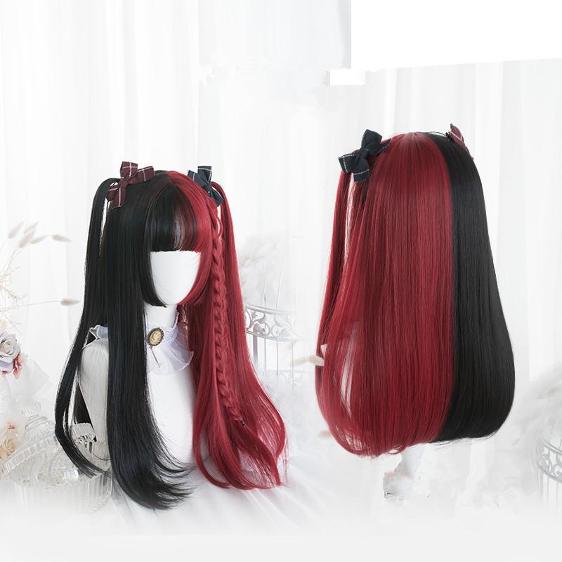 Princess Cut Long Straight Hair Lolita Wig WS2040