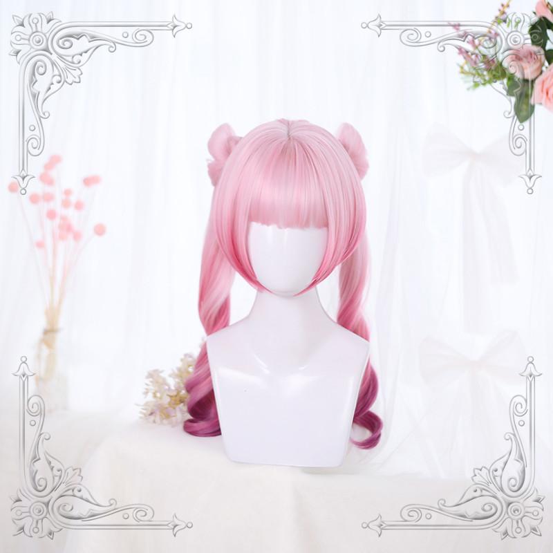 Lolita Double Ponytail PinkLong Wig WS1065