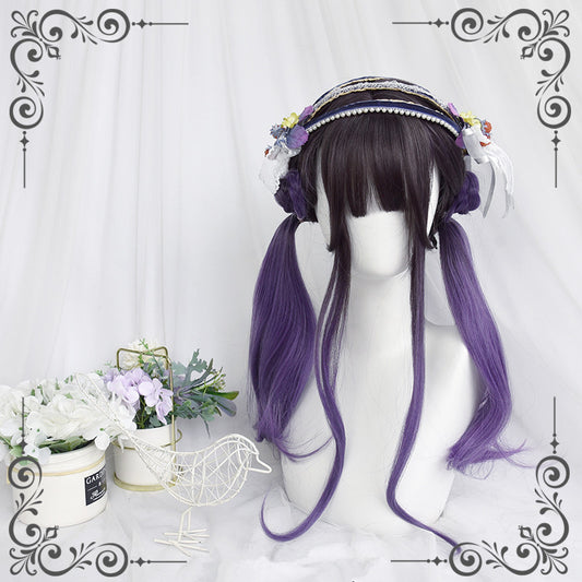 Loli natural purple wig WS2304