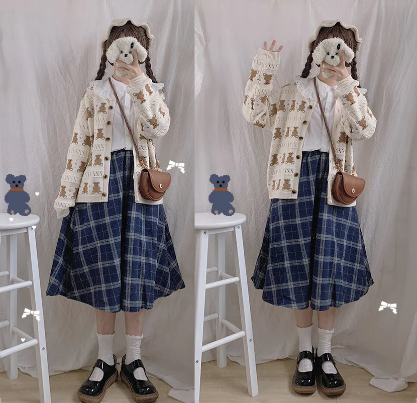 Bear sweater coat  SS3042