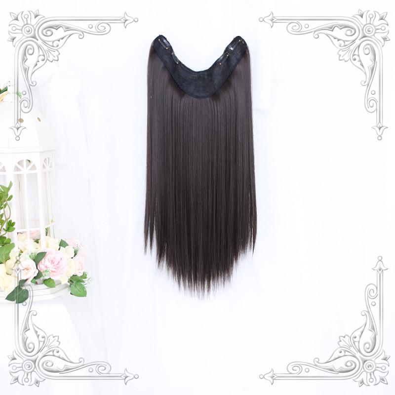 V-shaped wig piece straight hair accessories WS1270