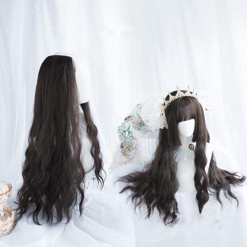 Cute long hair wig WS2048