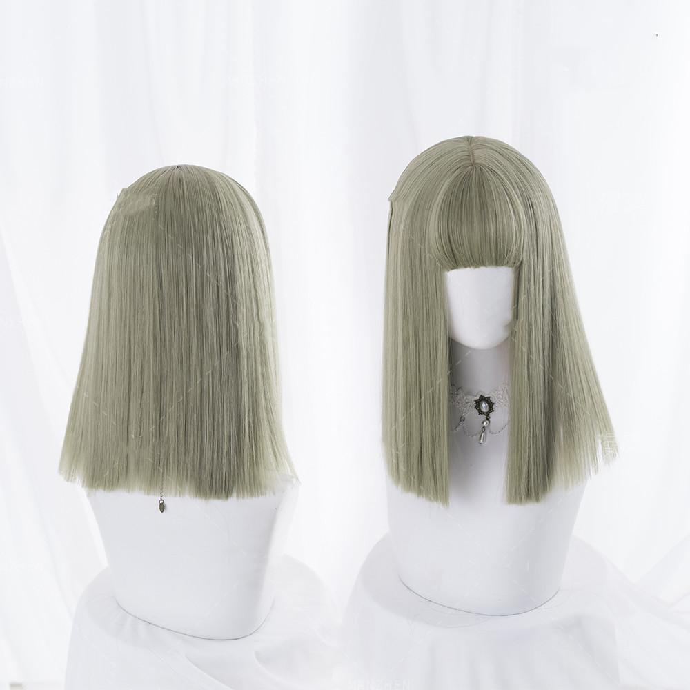 Sweet and cool invincible Lolita mid-length wig WS2011