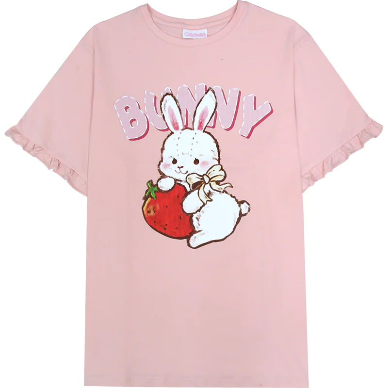 【Strawberry Rabbit】T-shirt ss3063