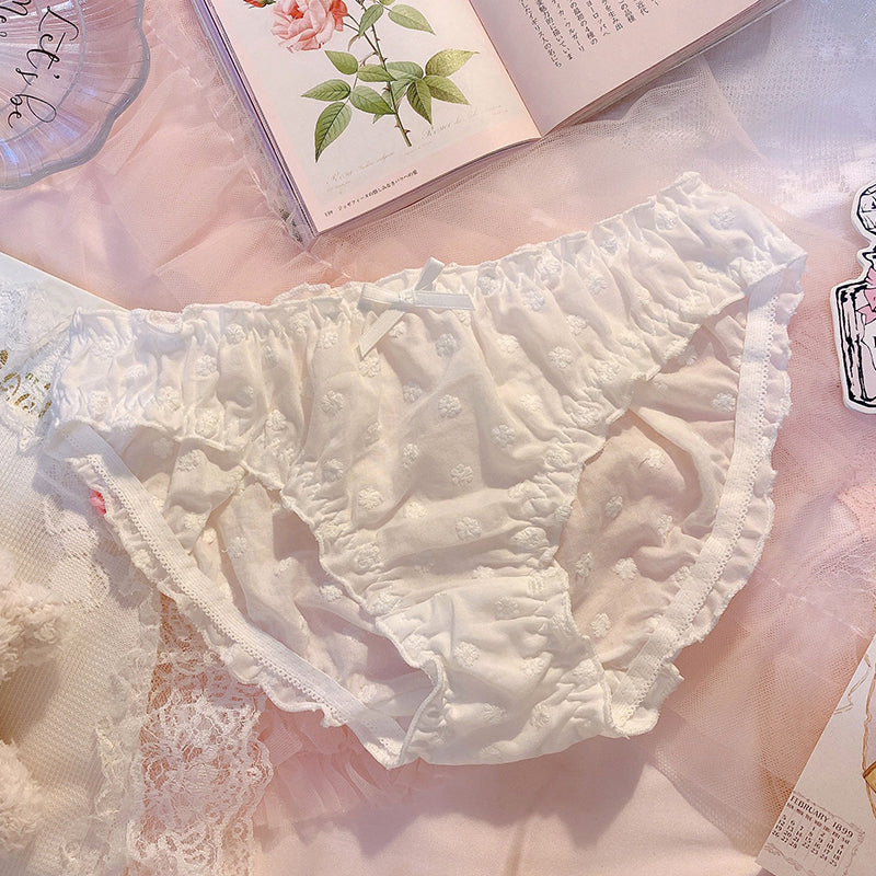 Little fresh girl lace cotton panties  SS1280