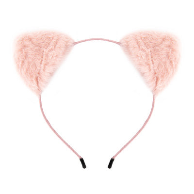 Plush cat ears headband WS3073