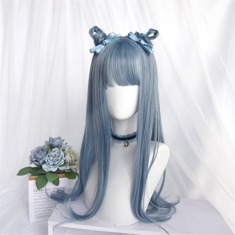 Multicolor Lolita Long Curly Wig WS2259