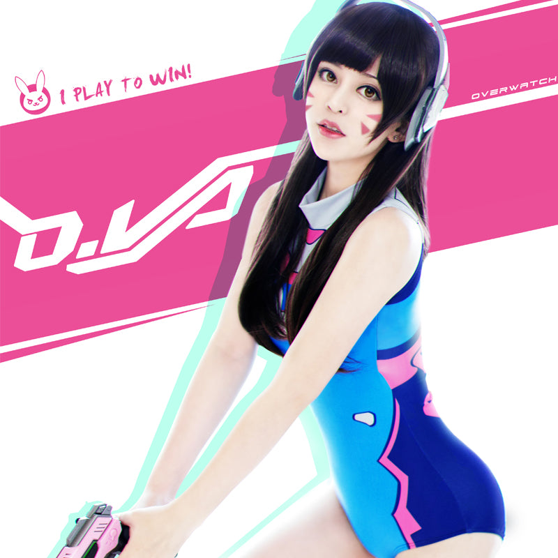 Overwatch D.VA cos swimsuit SS2642