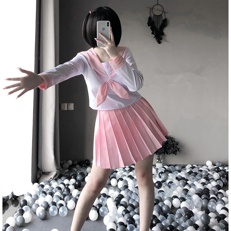 Japanese pink pure sailor suit SS2531